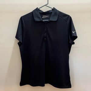 Nike Black Short Sleeve Polo